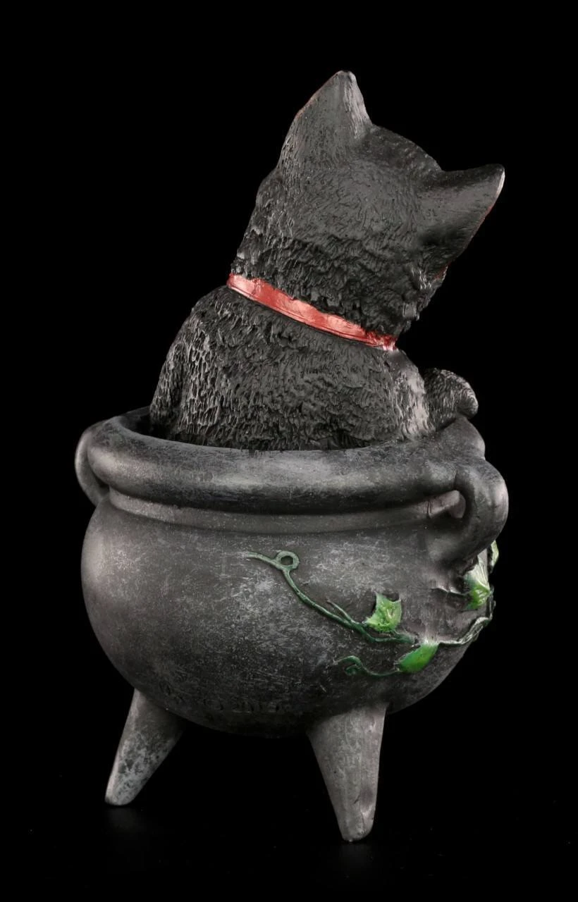 NEMESIS NOW Hexen Katzen Figur - Smudge 8 NEMESIS NOW Hexen Katzen Figur - Smudge – Bild 6