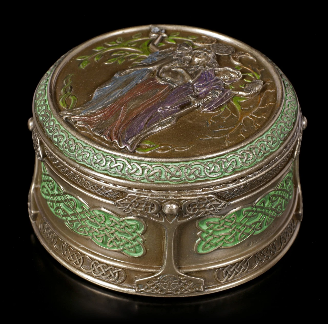 Keltische Schatulle - Dreifaltige Göttin 6 Keltische Schatulle - Dreifaltige Göttin – Bild 4