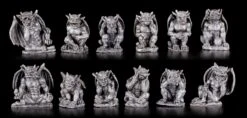 Kleine Gargoyle Figuren - 12er Set