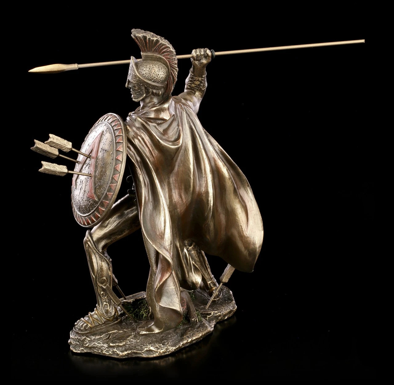 Leonidas I. Figur Mit Schild Und Speer 5 Leonidas I. Figur Mit Schild Und Speer – Bild 3
