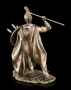 Leonidas I. Figur Mit Schild Und Speer 12 Leonidas I. Figur Mit Schild Und Speer -Statuen Modell Verkauf Leonidas I Figur Mit Schild Und Speer 3 1280x1280