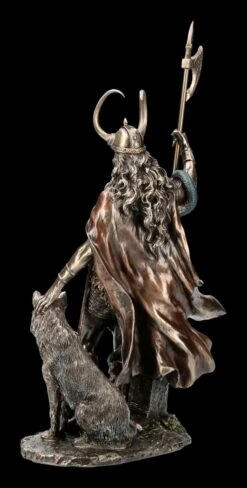 Loki Figur - Germanischer Gott Mit Fenriswolf -Statuen Modell Verkauf ML13752 Loki Figur Germanischer Gott mit Fenriswolf 5 1280x1280
