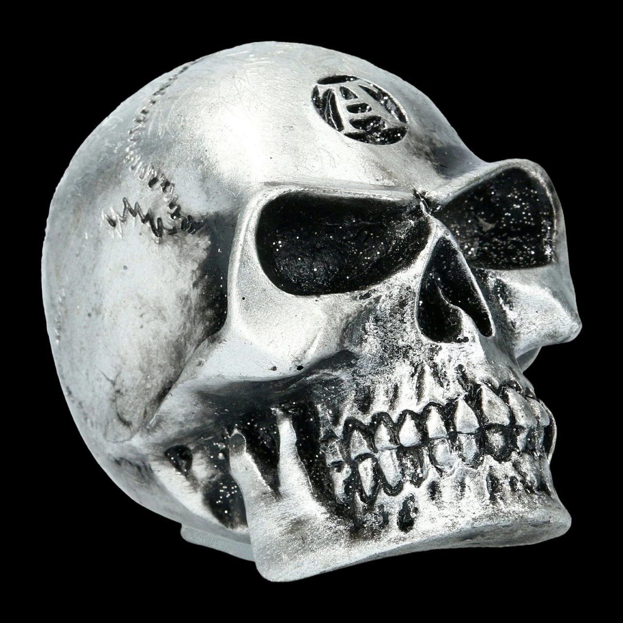 Totenkopf Schaltknauf 3 Totenkopf Schaltknauf