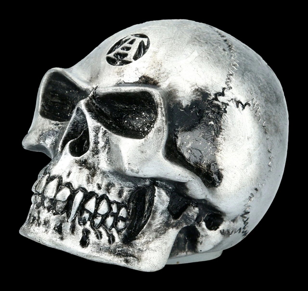 Totenkopf Schaltknauf 5 Totenkopf Schaltknauf – Bild 3