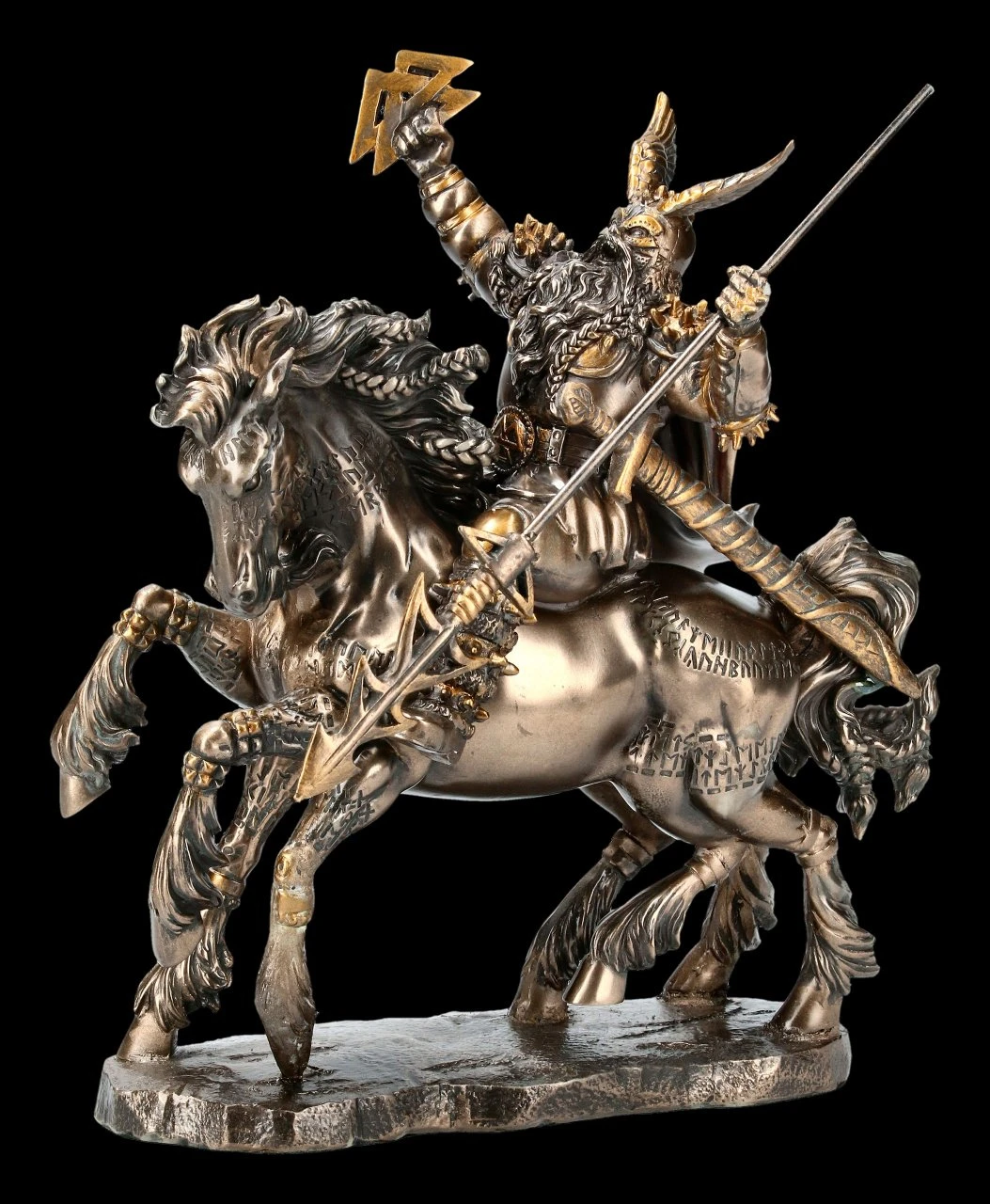 Odin Auf Achtbeinigem Pferd Sleipnir 3 Odin Auf Achtbeinigem Pferd Sleipnir