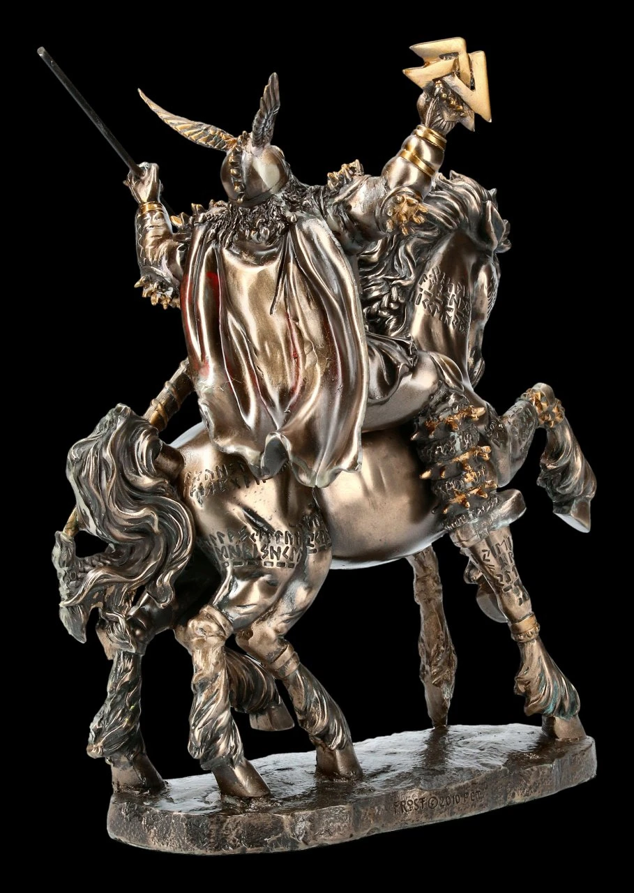 Odin Auf Achtbeinigem Pferd Sleipnir 6 Odin Auf Achtbeinigem Pferd Sleipnir – Bild 4