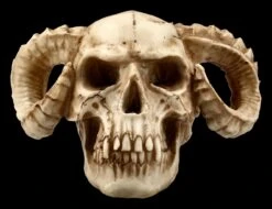 Totenkopf - Gehörnter Teufel -Statuen Modell Verkauf ML8756 Totenkopf Gehoernter Teufel 2 1280x1280