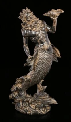 Poseidon Figur Mit Muschel