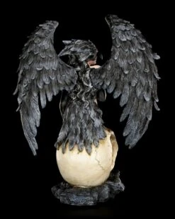 Dark Angel Figur - Rabenkönigin Auf Totenkopf -Statuen Modell Verkauf Rabenkoenigin Dark Angel 5 1280x1280