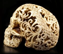 Relief Totenkopf - Celtic Decadence -Statuen Modell Verkauf Relief Totenkopf 3 1280x1280