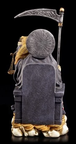 Sitzende Santa Muerte Figur - Schwarz -Statuen Modell Verkauf Santa Muerte Schwarz 3 1280x1280