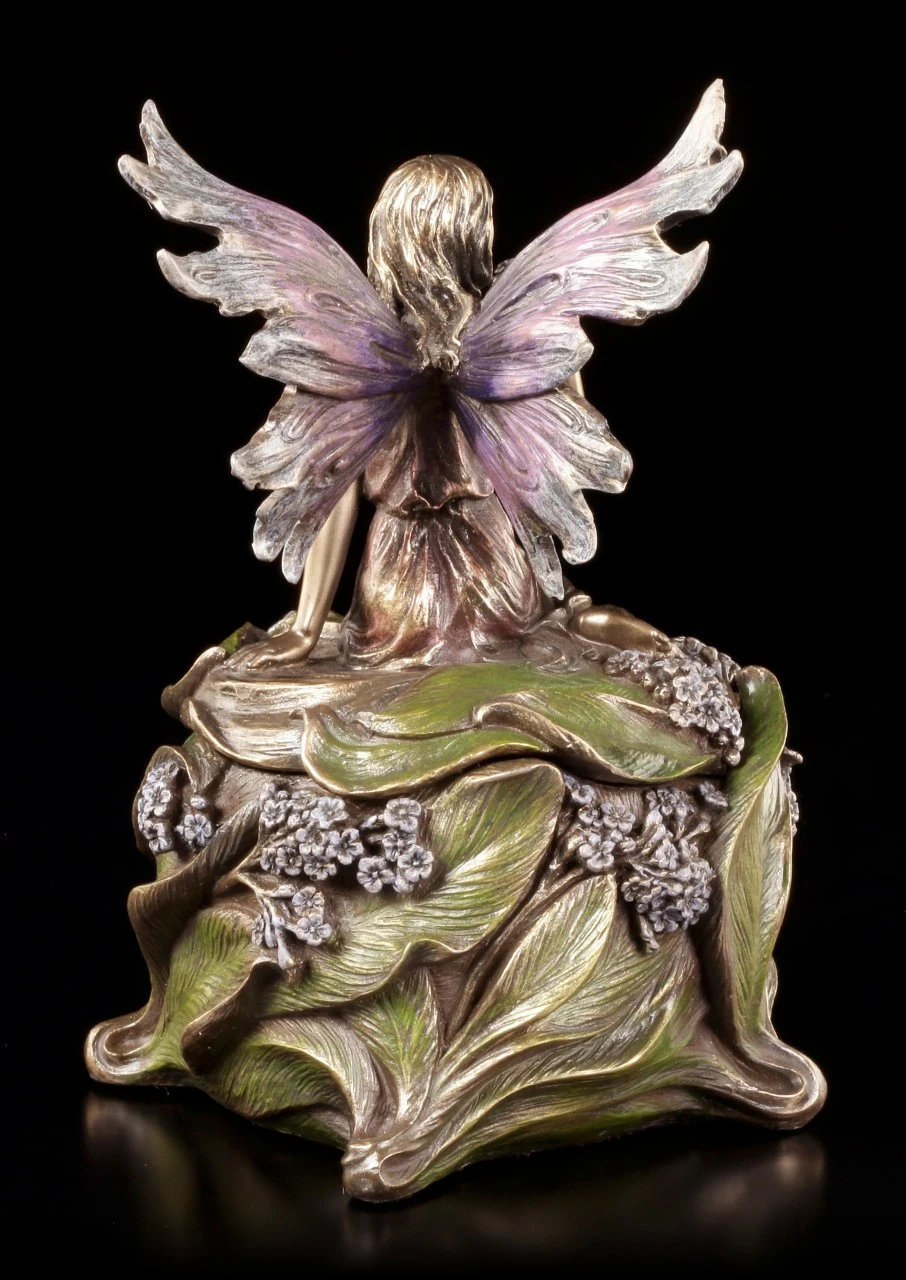 Schatulle - Elfe Auf Blumenblüte 6 Schatulle - Elfe Auf Blumenblüte – Bild 4