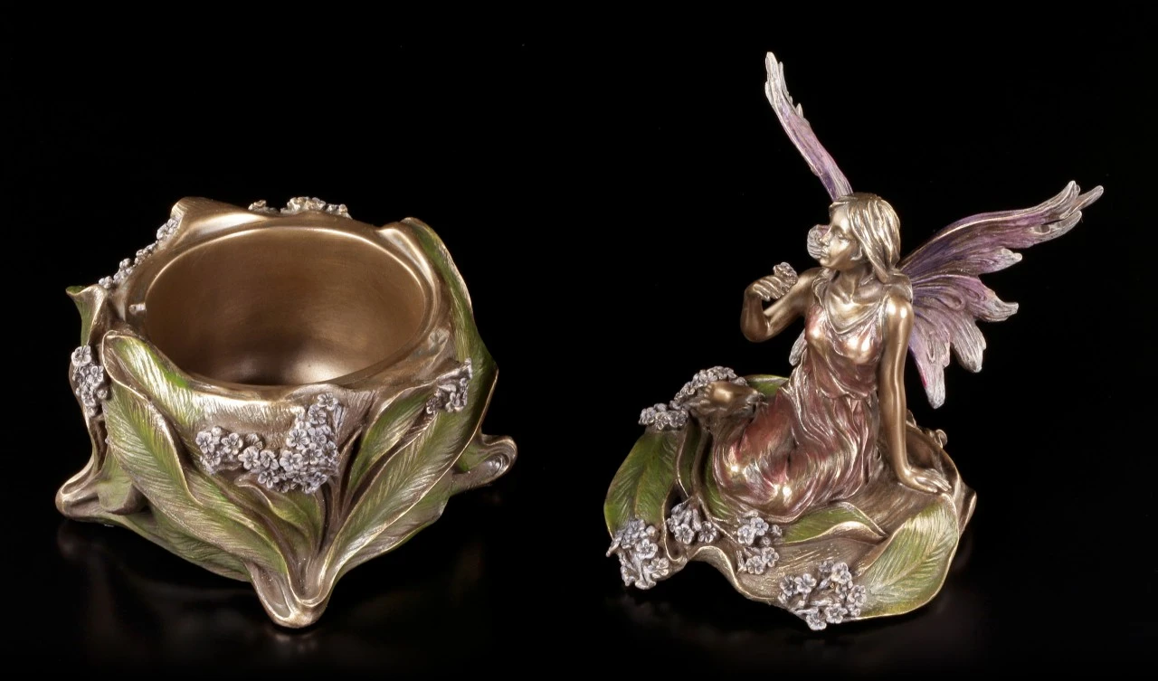 Schatulle - Elfe Auf Blumenblüte 10 Schatulle - Elfe Auf Blumenblüte – Bild 8