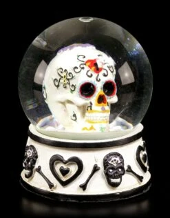 Schneekugel - Day Of The Dead Totenkopf - Schwarz -Statuen Modell Verkauf Schneekugel Day Dead 158241312a9f19 1280x1280