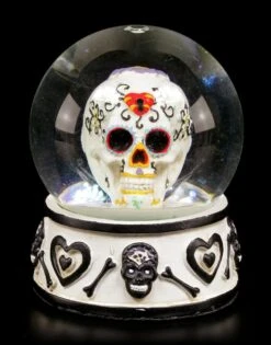 Schneekugel - Day Of The Dead Totenkopf - Schwarz -Statuen Modell Verkauf Schneekugel Day Dead 25824131938afc 1280x1280