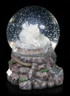 Schneekugel Mit Wolf - Guardian Of The North -Statuen Modell Verkauf Schneekugel Mit Wolf Guardian Of The North 2 1280x1280
