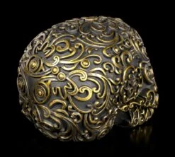 Schwarzer Totenkopf - Goldenes Schloß -Statuen Modell Verkauf Schwarzer Totenkopf Goldenes Schloss 4 1280x1280