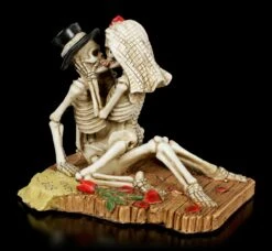Skelett Brautpaar Figur - Love Never Dies -Statuen Modell Verkauf Skelett Brautpaar Figuren Auf Rosen Love Never Dies 2 1280x1280
