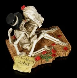 Skelett Brautpaar Figur - Love Never Dies -Statuen Modell Verkauf Skelett Brautpaar Figuren Auf Rosen Love Never Dies 5 1280x1280
