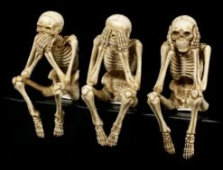 Skelett Kantenhocker - 3er Set -Statuen Modell Verkauf Skelett Kantenhocker 3er Set 2 1280x1280