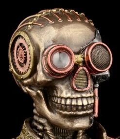 Steampunk Skelett Büste Mit Schatullen - Der Konteradmiral -Statuen Modell Verkauf Steampunk Bueste Konteradmiral 8 1280x1280