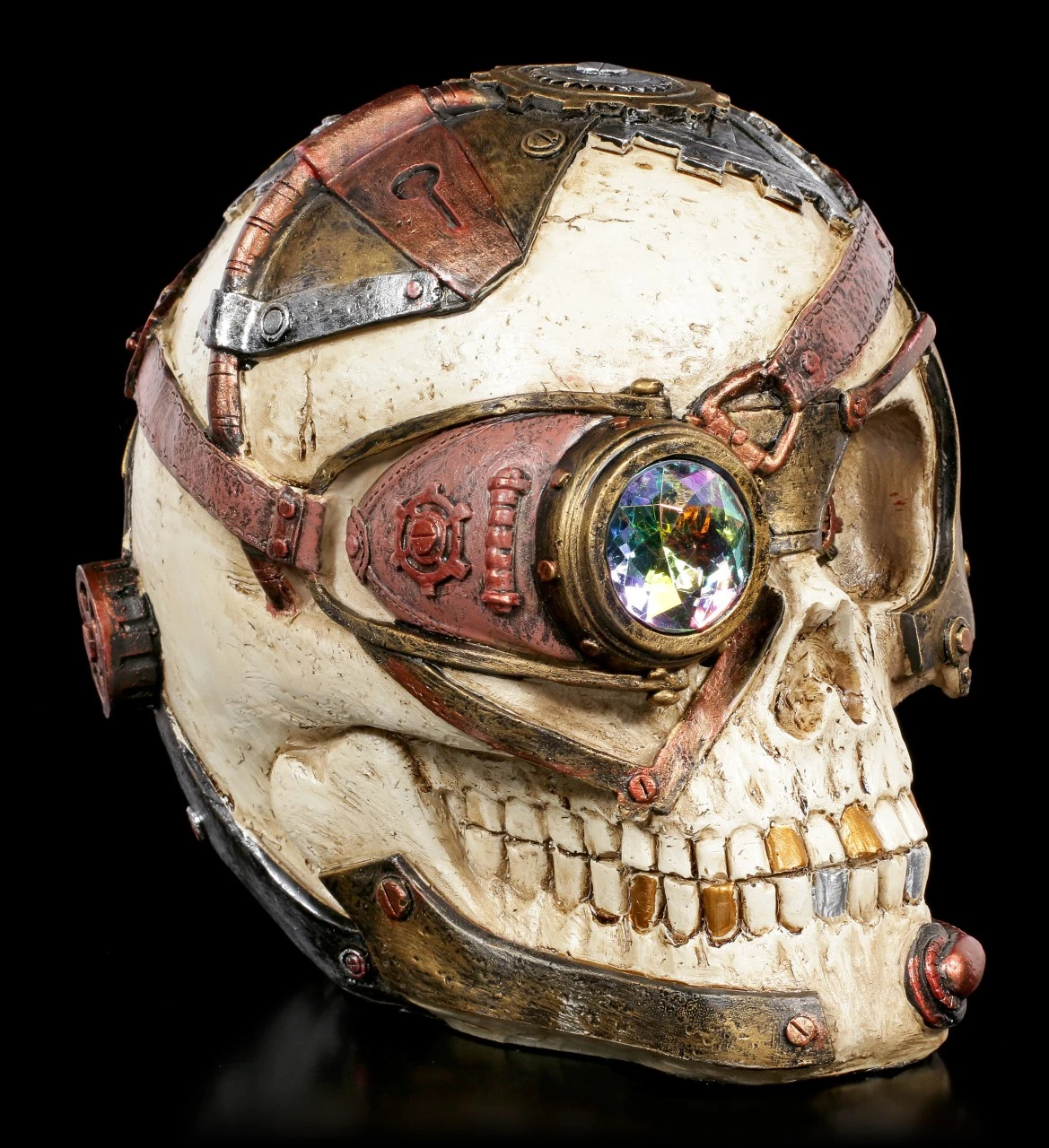 Steampunk Totenkopf - Eye Of Insanity 4 Steampunk Totenkopf - Eye Of Insanity – Bild 2