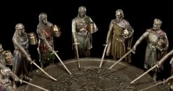 Tafelrunde - König Arthur Mit 12 Rittern -Statuen Modell Verkauf Tafelrunde 12 Ritter 8 1280x1280