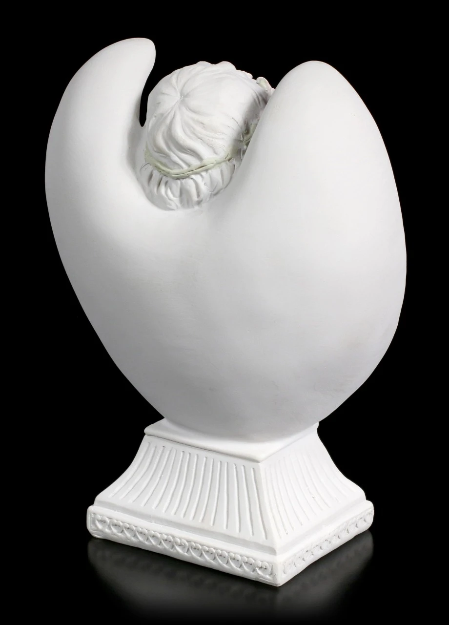 Teelichthalter - Engel Bub Mit Herzen 8 Teelichthalter - Engel Bub Mit Herzen – Bild 6