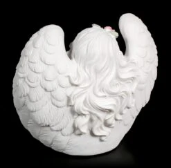 Teelichthalter - Mädchen Engel Mit Rosenkranz -Statuen Modell Verkauf Teelichthalter Weisser Engel Mit Rosenkranz 4 1280x1280