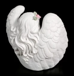 Teelichthalter - Mädchen Engel Mit Rosenkranz -Statuen Modell Verkauf Teelichthalter Weisser Engel Mit Rosenkranz 5 1280x1280