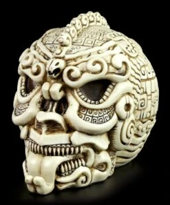 Totenkopf - Azteken Schädel - Weiß -Statuen Modell Verkauf Totenkopf Azteken 2 1280x1280