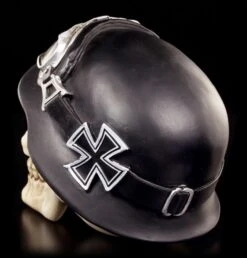 NEMESIS NOW Totenkopf - Iron Cross Mit Bikerhelm -Statuen Modell Verkauf Totenkopf Bikerhelm 3 1280x1280