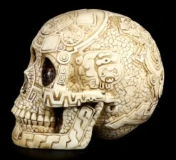 Totenkopf Mit Azteken Verzierungen -Statuen Modell Verkauf Totenkopf Figur Azteken Verzierungen 3 1280x1280