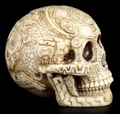 Totenkopf Mit Azteken Verzierungen -Statuen Modell Verkauf Totenkopf Figur Azteken Verzierungen 8 1280x1280