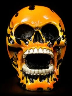 Totenkopf - Flammenschädel -Statuen Modell Verkauf Totenkopf Flammenschaedel 1 1280x1280