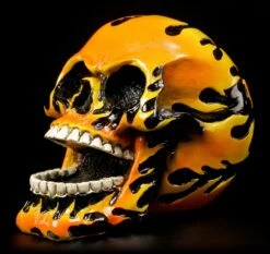Totenkopf - Flammenschädel -Statuen Modell Verkauf Totenkopf Flammenschaedel 2 1280x1280