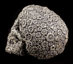 Totenkopf - Florales Muster 10 Totenkopf - Florales Muster -Statuen Modell Verkauf Totenkopf Floral Blumenmuster 3 1280x1280