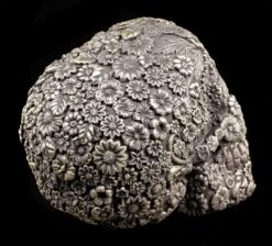 Totenkopf - Florales Muster 11 Totenkopf - Florales Muster -Statuen Modell Verkauf Totenkopf Floral Blumenmuster 4 1280x1280