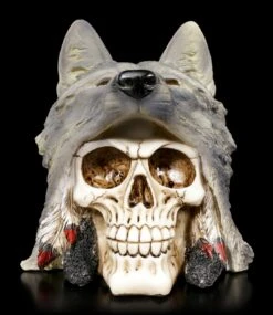 Totenkopf - Indianer Mit Wolfskopf 8 Totenkopf - Indianer Mit Wolfskopf -Statuen Modell Verkauf Totenkopf Indianer Mit Wolfskopf 1 1280x1280