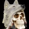 Totenkopf - Indianer Mit Wolfskopf -Statuen Modell Verkauf Totenkopf Indianer Mit Wolfskopf 1280x1280
