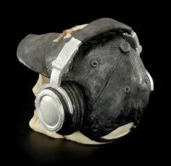 Totenkopf Mit Cappie Und Kopfhörern -Statuen Modell Verkauf Totenkopf Kopfhoerer Basecap 4 1280x1280