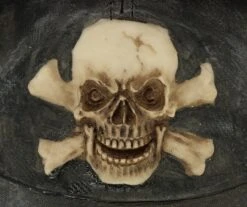 Totenkopf Mit Cappie Und Kopfhörern -Statuen Modell Verkauf Totenkopf Kopfhoerer Basecap 8 1280x1280