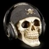 Totenkopf Mit Kopfhörern - Dead Beat - Grau 2 Totenkopf Mit Kopfhörern - Dead Beat - Grau -Statuen Modell Verkauf Totenkopf Kopfhoerer Dead Beat 1280x1280