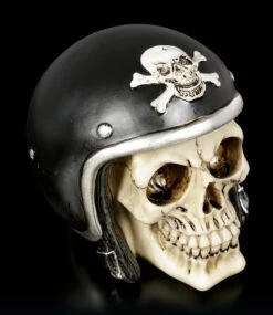 Totenkopf Mit Motorradhelm -Statuen Modell Verkauf Totenkopf Mit Motorradhelm 5 1280x1280