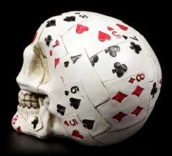 Totenkopf - Poker Skull -Statuen Modell Verkauf Totenkopf Poker Skull 3 1280x1280