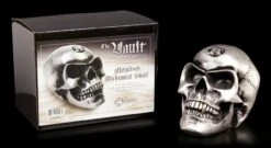 Alchemy Totenkopf - Metallfarbener Alchemist -Statuen Modell Verkauf Totenkopf Silber 5 1280x1280