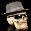 Totenkopf Mit Hut Und Sonnenbrille - Badass Klein