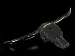 Wandrelief Büffel Schädel - Schwarze Noppen -Statuen Modell Verkauf Wandrelief Bueffel Schaedel Schwarze Noppen 4 1280x1280