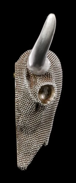 Wandrelief Büffel Schädel - Silber Noppen 9 Wandrelief Büffel Schädel - Silber Noppen -Statuen Modell Verkauf Wandrelief Bueffel Schaedel Silber Noppen 2 1280x1280