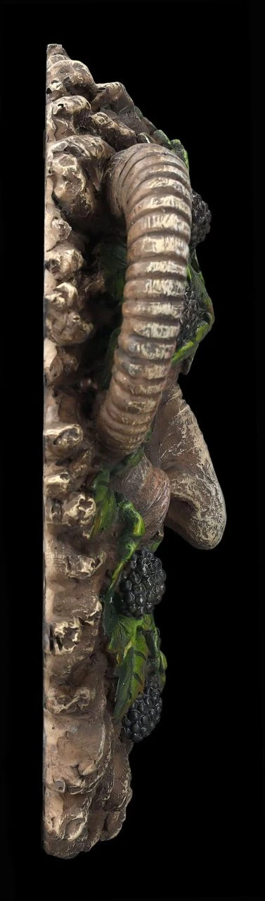 Wandrelief Greenman - Pan Spruce 7 Wandrelief Greenman - Pan Spruce – Bild 5